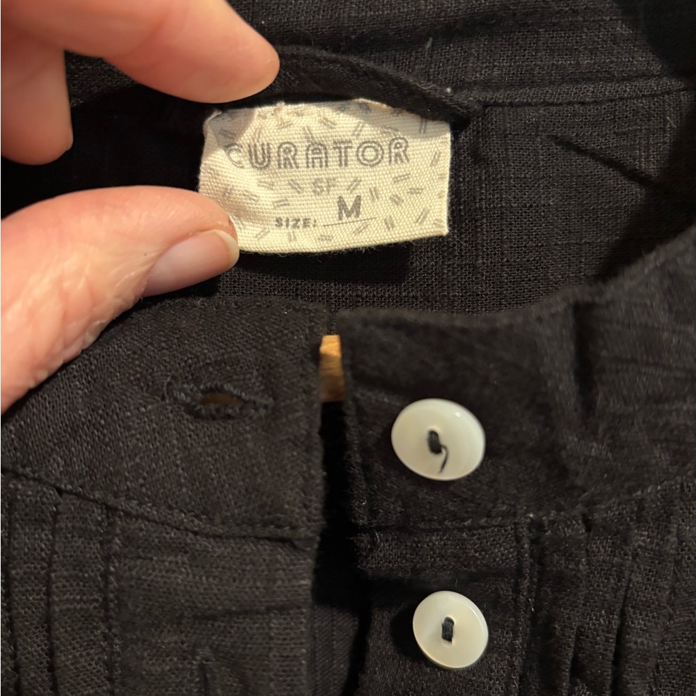 Curator SF - Faythe Sleeveless Black Midi Dress - Picture 3 of 11